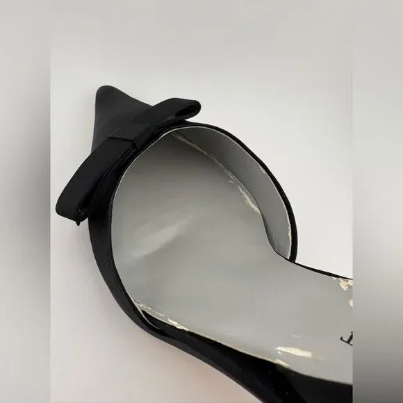 Women shoe's: Karen Scott Black Slingback Heels - Picture 7 of 15